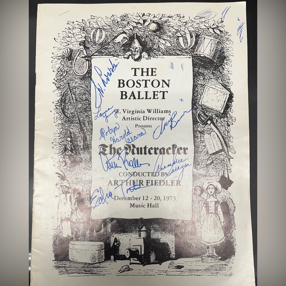 The Boston Ballet Nutcracker Program 1973